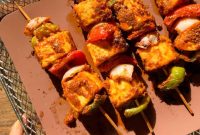 Crispy Air Fryer Paneer Tikka Recipe